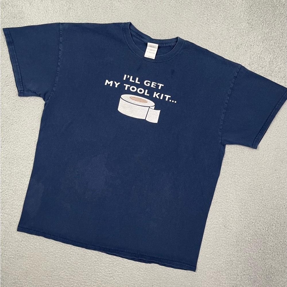Vintage y2k funny humor T-shirt